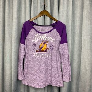 NWOT Lakers Long-sleeve Heather Tee